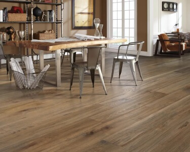 hardwood flooring dining room